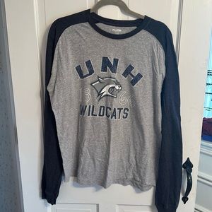 UNH Wildcats Long Sleeve Tee | Size L